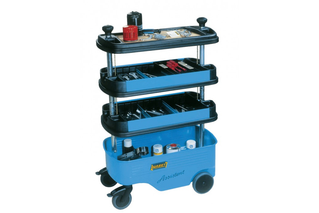 Wkz.wagen 166C B725xT398xH1102mm 300 kg Stahlbl.HAZET Wkz.wagen 166C B725xT398xH1102mm 300 kg Stahlbl.HAZET