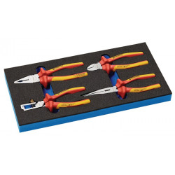 Werkzeugmodul 4 tlg.1 3 Modul VDE Zangensatz PROMAT Werkzeugmodul 4 tlg.1 3 Modul VDE Zangensatz PROMAT
