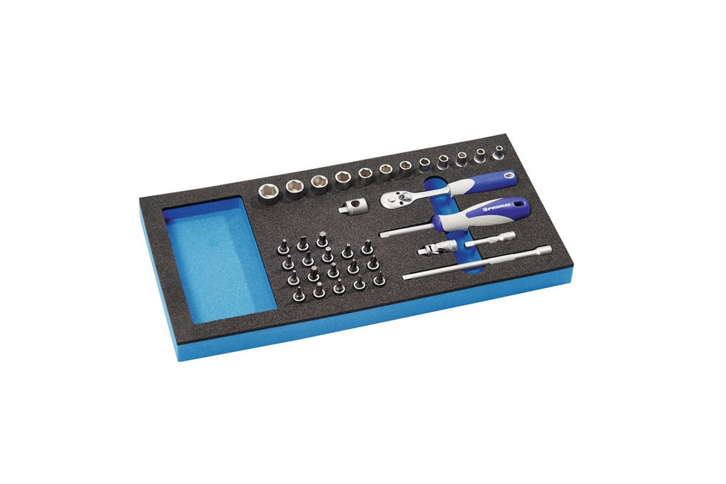 Werkzeugmodul 36 tlg.1 3 Modul Steckschlü.PROMAT Werkzeugmodul 36 tlg.1 3 Modul Steckschlü.PROMAT