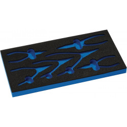 Werkzeugmodul Leereinlage 1 3 Modul Leereinlage f.Sicherungsringzange KNIPEX Werkzeugmodul Leereinlage 1 3 Modul Leereinlage f.Sicherungsringzange KNIPEX