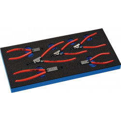 Werkzeugmodul 6 tlg.1 3 Modul Innen Außenringe J0 21 A0 21 KNIPEX Werkzeugmodul 6 tlg.1 3 Modul Innen Außenringe J0 21 A0 21 KNIPEX