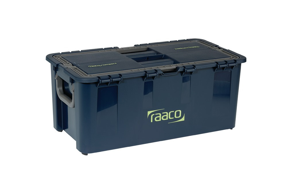 Werkzeugkoffer Compact 37 B540xT300xH230mm 7 Einst.fächer PP RAACO Werkzeugkoffer Compact 37 B540xT300xH230mm 7 Einst.fächer PP RAACO