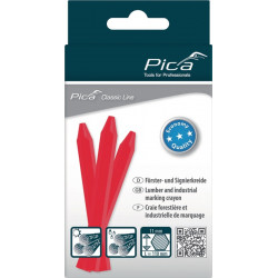 Signierkreide Classic ECO 591 rot unpapiert 12 St. Schachtel PICA Signierkreide Classic ECO 591 rot unpapiert 12 St. Schachtel PICA