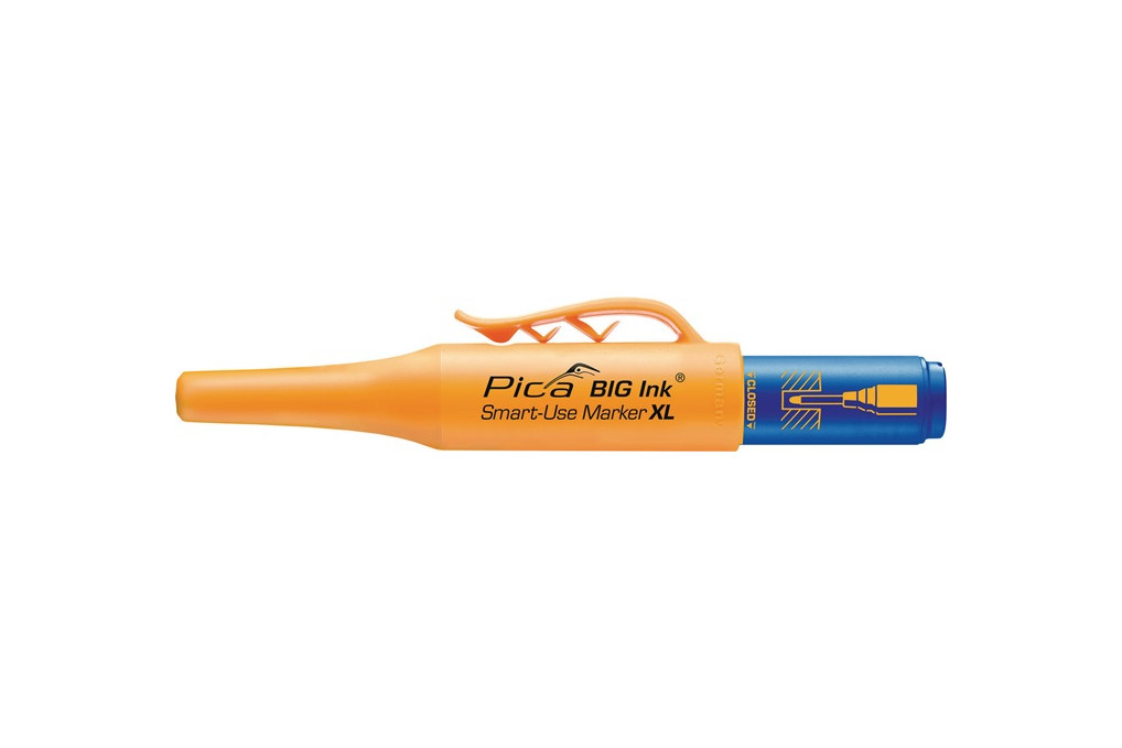 Permanentmarker BIG INK SMART USE MARKER XL blau Strich B.2 4mm Rundspitze Permanentmarker BIG INK SMART USE MARKER XL blau Strich B.2 4mm Rundspitze