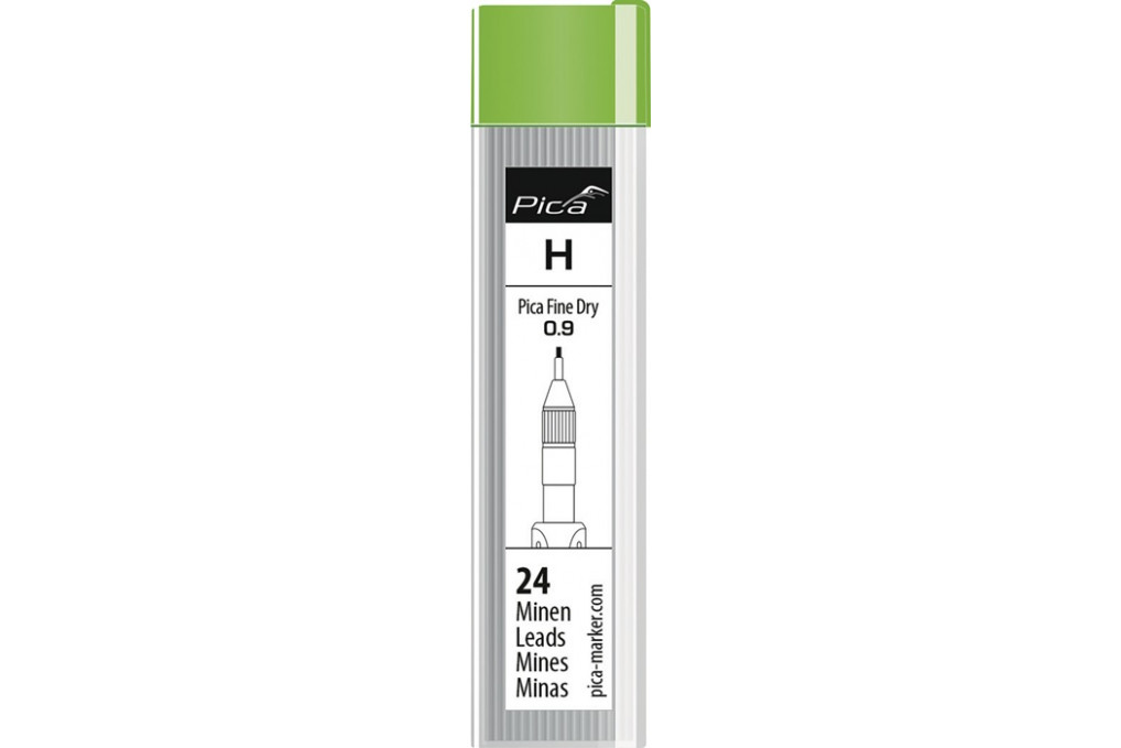 Minenset Fine Dry graphit H 24 Minen Set PICA Minenset Fine Dry graphit H 24 Minen Set PICA