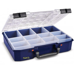 Sortimentskasten CarryLite 80 4x8 12 B337xT278xH80mm 12 Fächer blau RAACO Sortimentskasten CarryLite 80 4x8 12 B337xT278xH80mm 12 Fächer blau RAACO