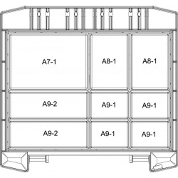 Sortimentskoffer boxxser B241xT225xH55mm 9 Fächer m.Profilraster RAACO Sortimentskoffer boxxser B241xT225xH55mm 9 Fächer m.Profilraster RAACO
