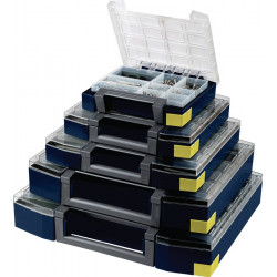 Sortimentskoffer boxxser B465xT401xH78mm 18 Fächer m.Profilraster RAACO Sortimentskoffer boxxser B465xT401xH78mm 18 Fächer m.Profilraster RAACO