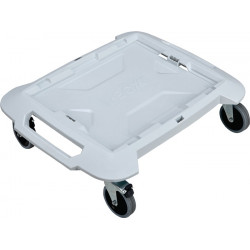 Transportroller L BOXX® Trade Trgf.b.100kg L492xB646mm Ku.grau,weiß BS SYSTEMS Transportroller L BOXX® Trade Trgf.b.100kg L492xB646mm Ku.grau,weiß BS SYSTEMS