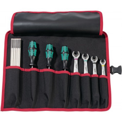 Werkzeugrolltasche 8 Fächer B410xH330mm Nyl.schwarz rot PARAT Werkzeugrolltasche 8 Fächer B410xH330mm Nyl.schwarz rot PARAT