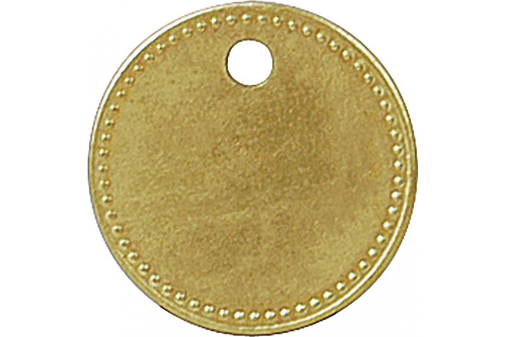 Werkzeugmarke 334 030 MS rd.D.27,5mm TURNUS Werkzeugmarke 334 030 MS rd.D.27,5mm TURNUS