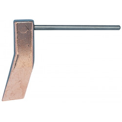 Kupferstück Hammerform,gekr.350g KAYSER Kupferstück Hammerform,gekr.350g KAYSER