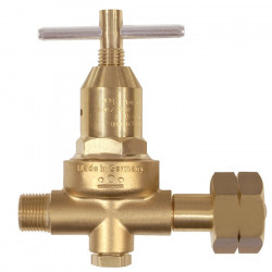 Propankleindruckregler o.Manometer 0,5 6bar 18 kg h W 21,8x1 14Zoll LH KAYSER Propankleindruckregler o.Manometer 0,5 6bar 18 kg h W 21,8x1 14Zoll LH KAYSER