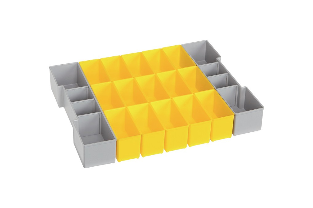 Einteilungsset L BOXX® B3 LB 102 B378xT313xH65mm gelb grau
