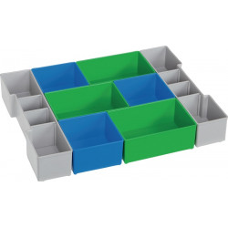 Einteilungsset L BOXX® CD3 LB 102 B378xT313xH65mm blau grün grau Einteilungsset L BOXX® CD3 LB 102 B378xT313xH65mm blau grün grau