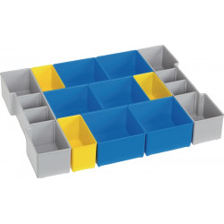 Einteilungsset L BOXX® BC3 LB 102 B378xT313xH65mm blau gelb grau Einteilungsset L BOXX® BC3 LB 102 B378xT313xH65mm blau gelb grau