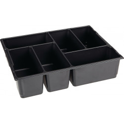 Kleinteileeinsatz L BOXX® LB 136 B404xT317xH97mm Polystyrol m.6 Mulden Kleinteileeinsatz L BOXX® LB 136 B404xT317xH97mm Polystyrol m.6 Mulden