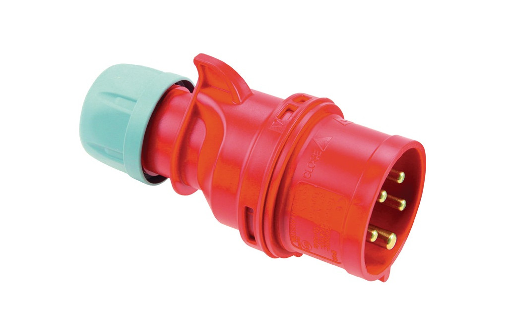 CEE Stecker 32 A 400 V 6 h IP44 JÄGER DIREKT CEE Stecker 32 A 400 V 6 h IP44 JÄGER DIREKT