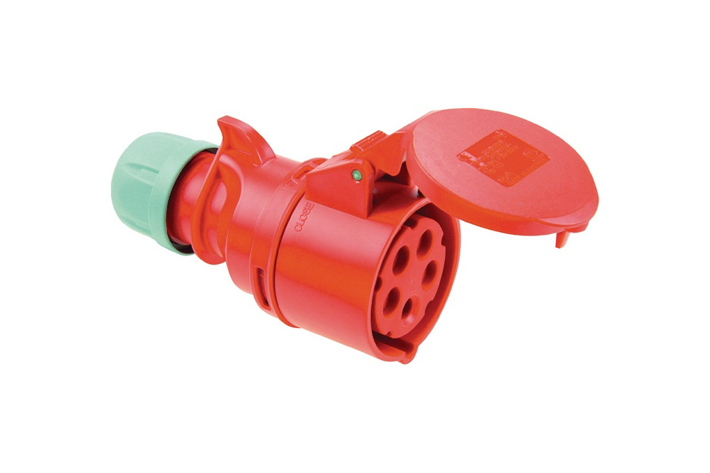 CEE Kuppl.16 A 400 V 6 h IP44 JÄGER DIREKT CEE Kuppl.16 A 400 V 6 h IP44 JÄGER DIREKT