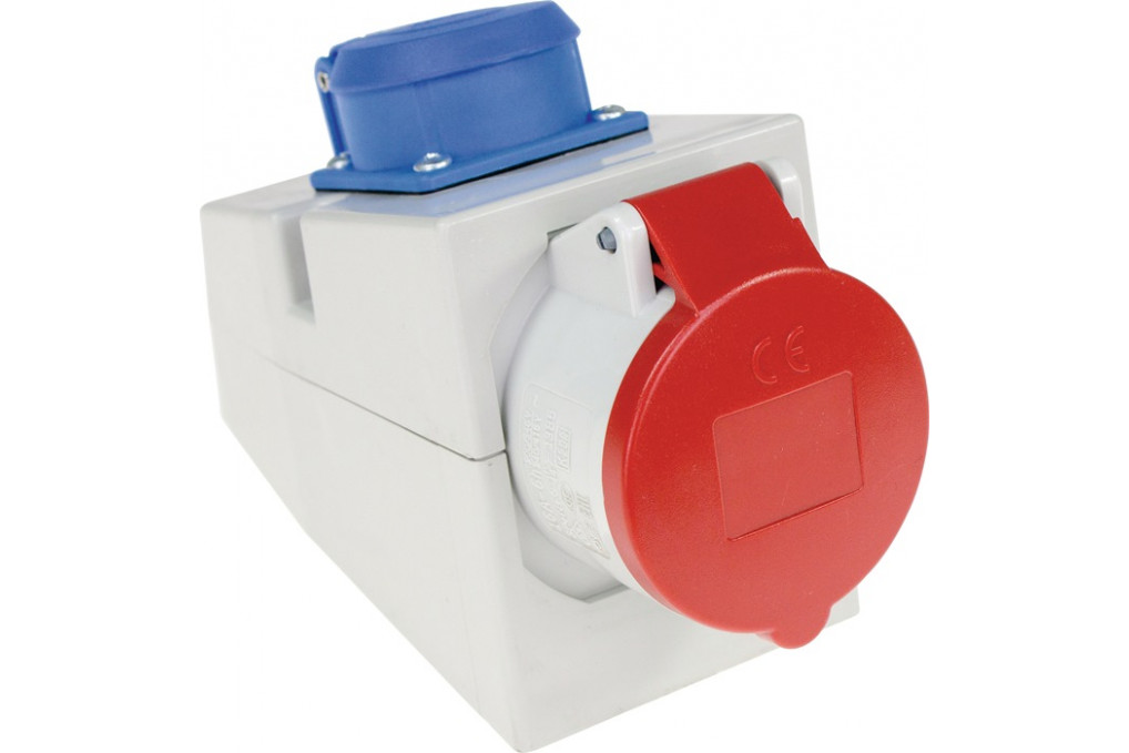 CEE Kombidose 16 A 400 V Steckerst.6 h IP44 AS SCHWABE
