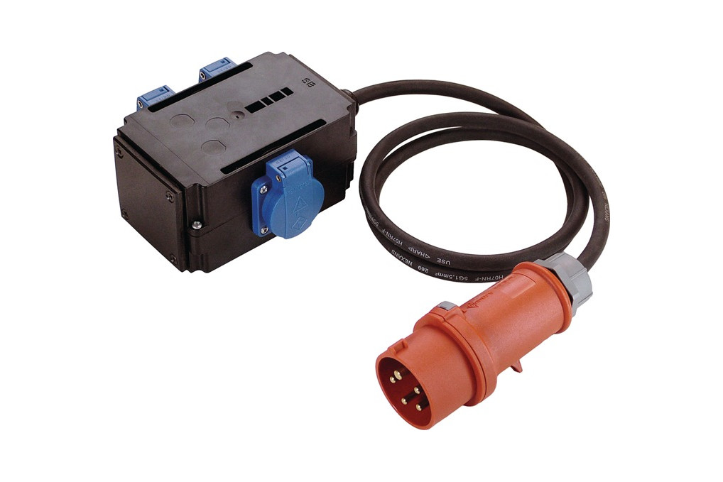 Kompaktverteiler MIXO NAGOLD CEE 16 A,5 polig 3xSteckdose 230V AS SCHWABE Kompaktverteiler MIXO NAGOLD CEE 16 A,5 polig 3xSteckdose 230V AS SCHWABE