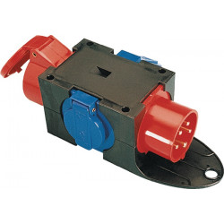Kompaktverteiler CEE 16 A,5 polig 1xCEE 16 A,2x230V Kompaktverteiler CEE 16 A,5 polig 1xCEE 16 A,2x230V