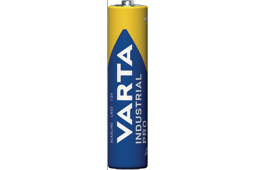 Batterie Industrial PRO 1,5 V AAA Micro 1260 mAh LR03 4003 10 St. Krt.VARTA Batterie Industrial PRO 1,5 V AAA Micro 1260 mAh LR03 4003 10 St. Krt.VARTA