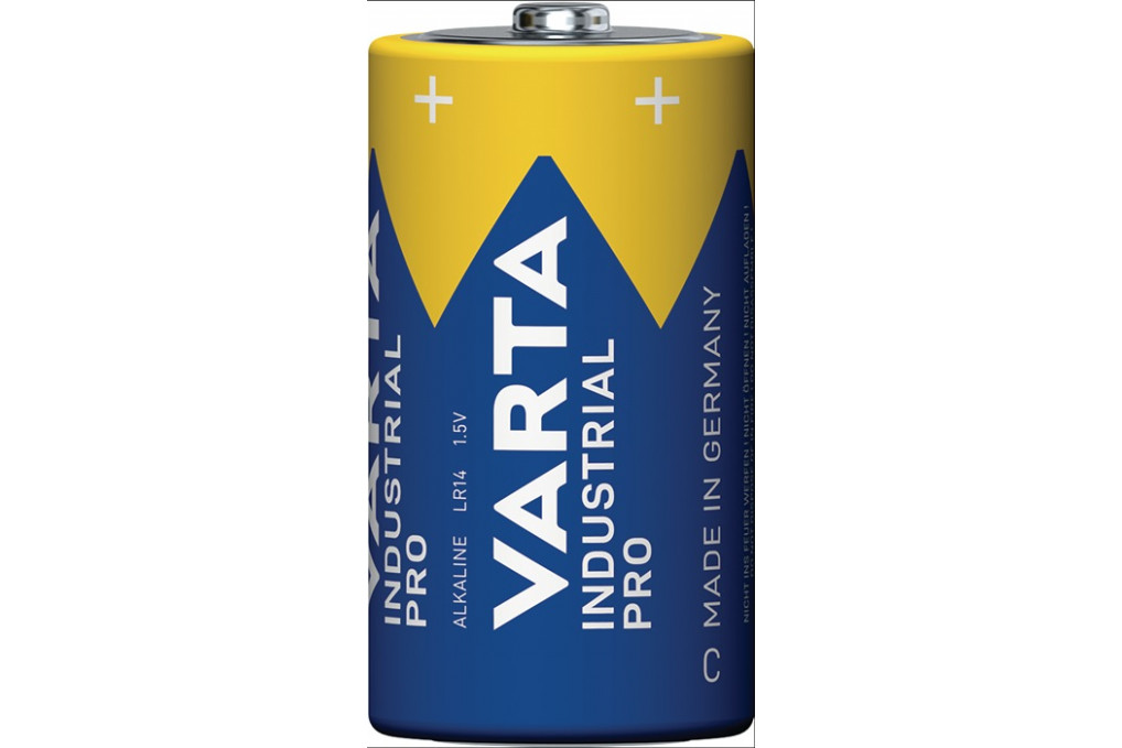 Batterie Industrial PRO 1,5 V C Baby 7800 mAh LR14 4014 20 St. Krt.VARTA Batterie Industrial PRO 1,5 V C Baby 7800 mAh LR14 4014 20 St. Krt.VARTA