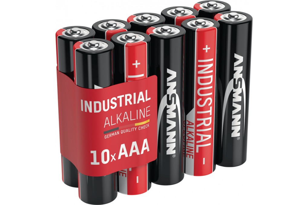 Batterie Industrial 1,5V AAA Micro 1200 mAh LR03 4003 10 St. Pk.ANSMANN Batterie Industrial 1,5V AAA Micro 1200 mAh LR03 4003 10 St. Pk.ANSMANN
