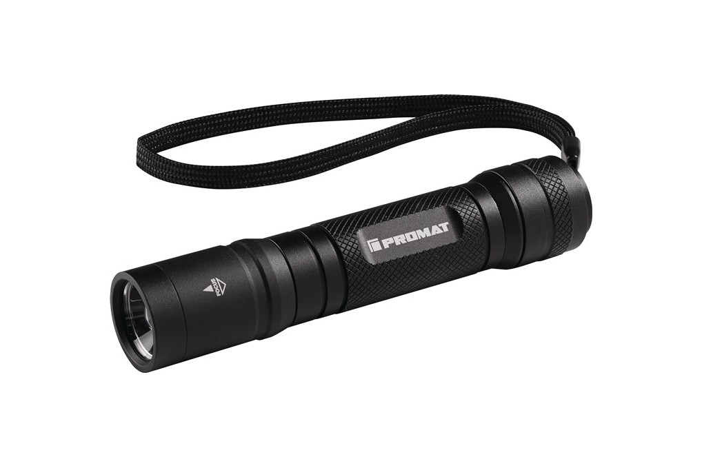 LED Taschenlampe 1000 lm Li Ion 205m PROMAT