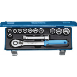 Steckschlüsselsatz 19 KMU 20 13 tlg.1 2 Zoll SW 10 24mm Z.60 6KT GEDORE Steckschlüsselsatz 19 KMU 20 13 tlg.1 2 Zoll SW 10 24mm Z.60 6KT GEDORE