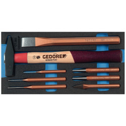 Werkzeugmodul 1500 CT1 350 8 tlg.1 3 Modul Schlagwerkzeugsatz GEDORE