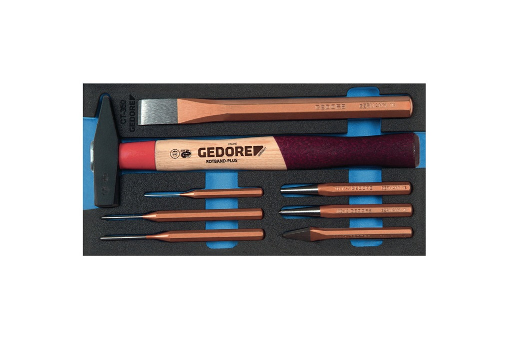 Werkzeugmodul 1500 CT1 350 8 tlg.1 3 Modul Schlagwerkzeugsatz GEDORE