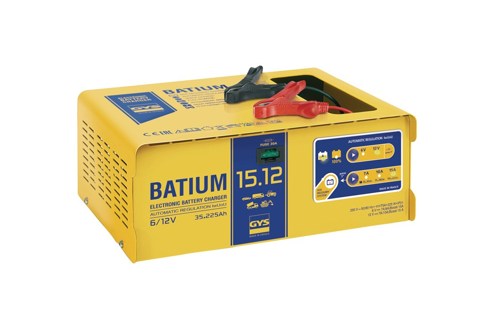 Batterieladegerät BATIUM 15 12 6 12 V effektiv:11 arithmetisch:7 10 15 A GYS