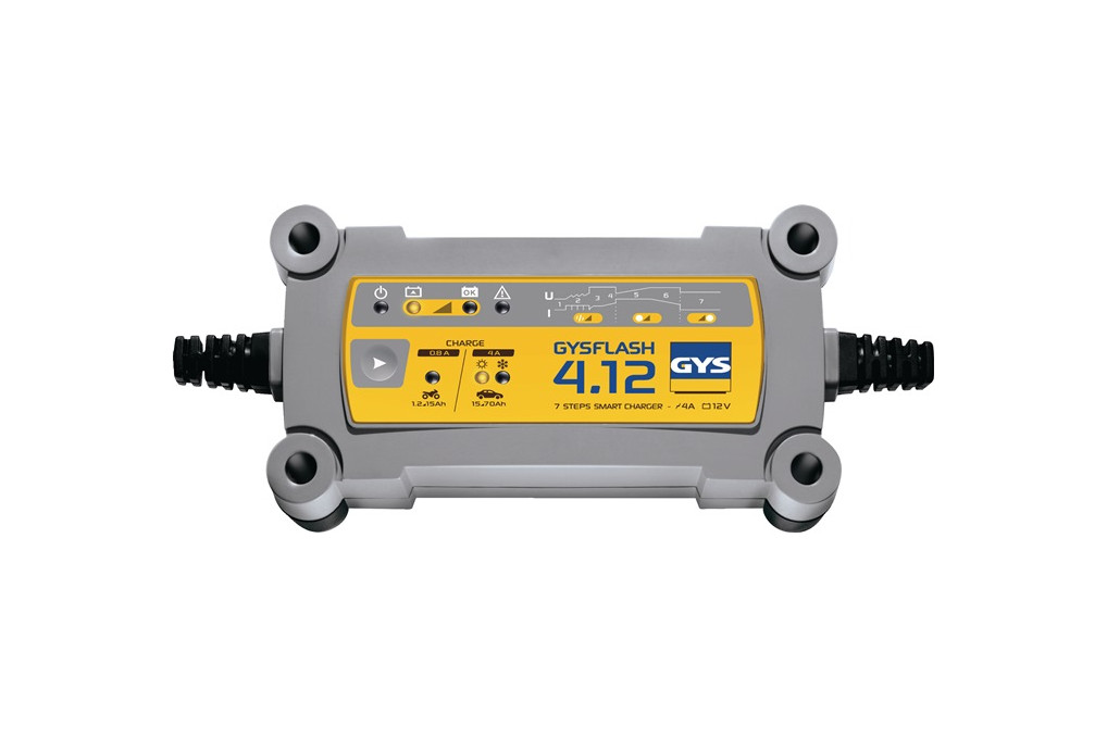 Batterieladegerät GYSFLASH 4.12 12 V 0,8 4,0 A GYS Batterieladegerät GYSFLASH 4.12 12 V 0,8 4,0 A GYS