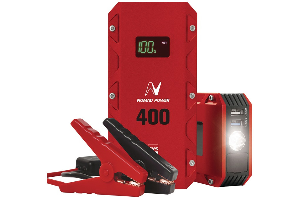 Lithium Booster NOMAD POWER 400 Ladespannung 12 V Startstrom 500 A GYS