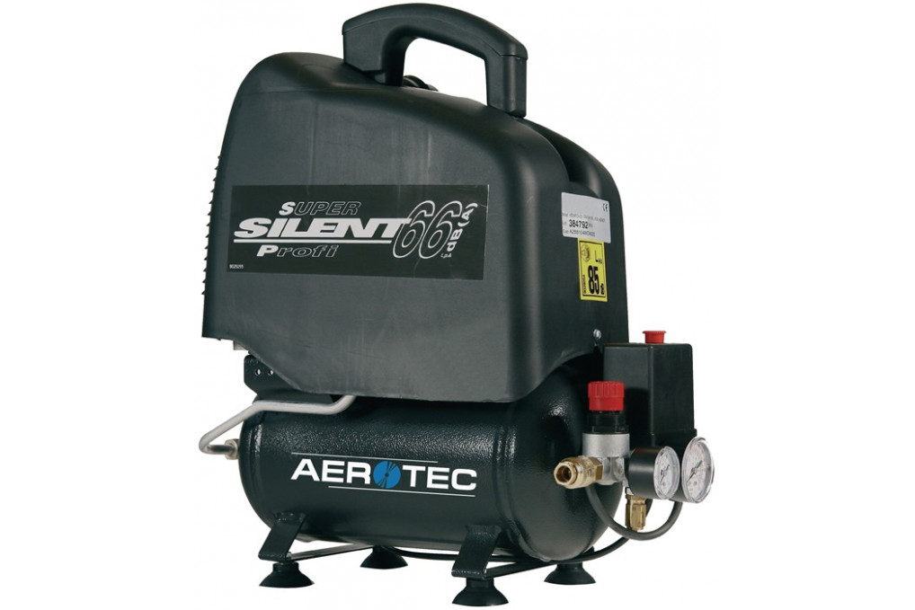 Kompressor Aerotec Vento Silent 6 110l min 8bar 0,7 kW 230 V,50 Hz 6l AEROTEC