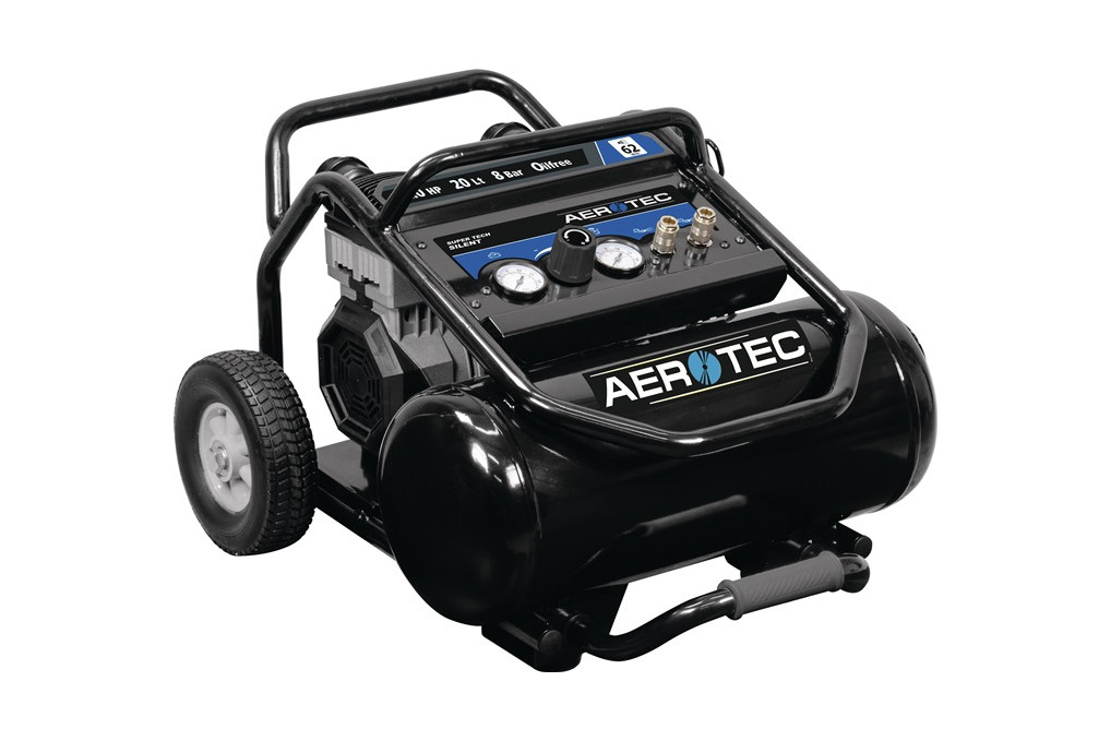 Kompressor Aerotec SUPERTECH Silent 240l min 8bar 1,5 kW 230 V,50 Hz 20l AEROTEC