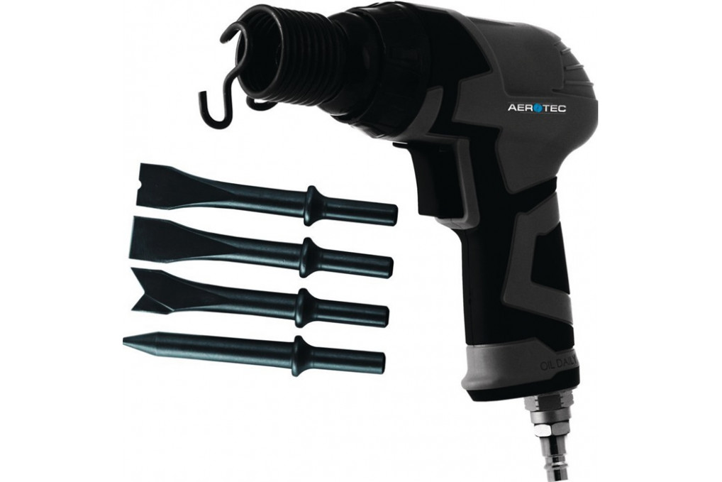 Druckluftmeißelhammer CSP 150 Set 4500min ¹ 11mm Sechskant 4 5 J AEROTEC Druckluftmeißelhammer CSP 150 Set 4500min ¹ 11mm Sechskant 4 5 J AEROTEC