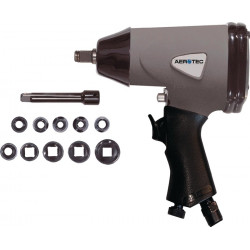 Druckluftschlagschrauber 1 2Zoll ST 12,5mm (1 2Zoll) A4 kt.345 Nm AEROTEC Druckluftschlagschrauber 1 2Zoll ST 12,5mm (1 2Zoll) A4 kt.345 Nm AEROTEC