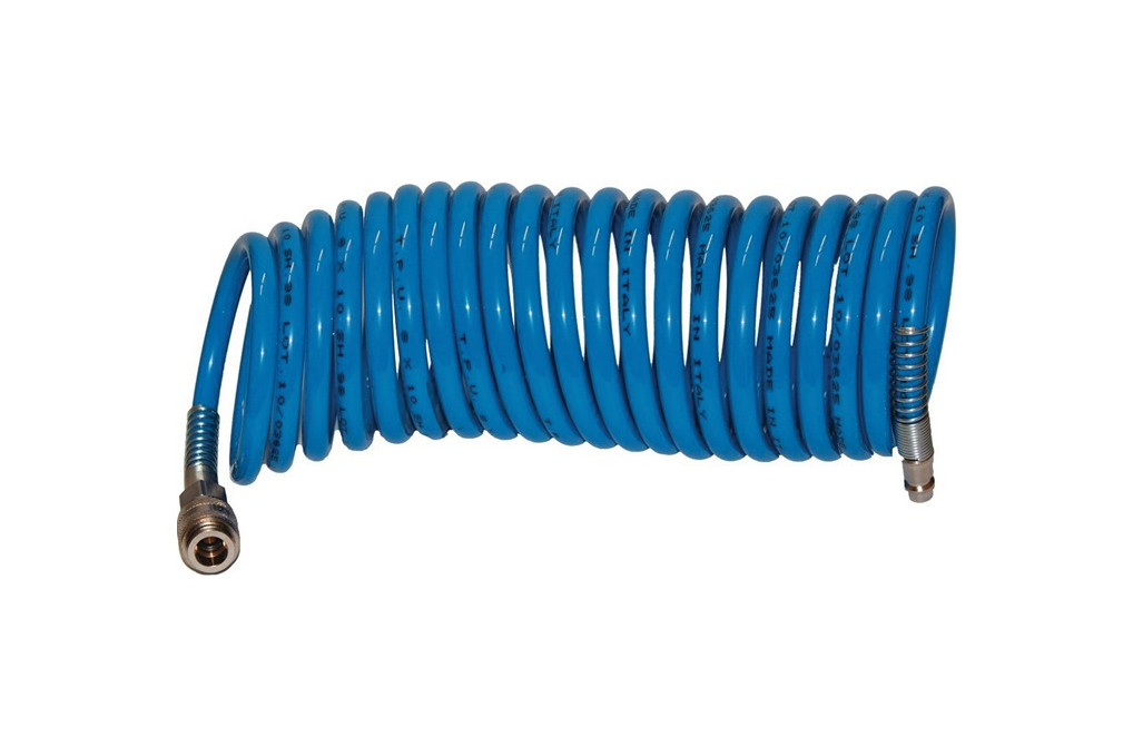 Druckluftschlauch ST ID 5,5mm AD 8mm L.5m Kuppl.DN 7,2 AEROTEC