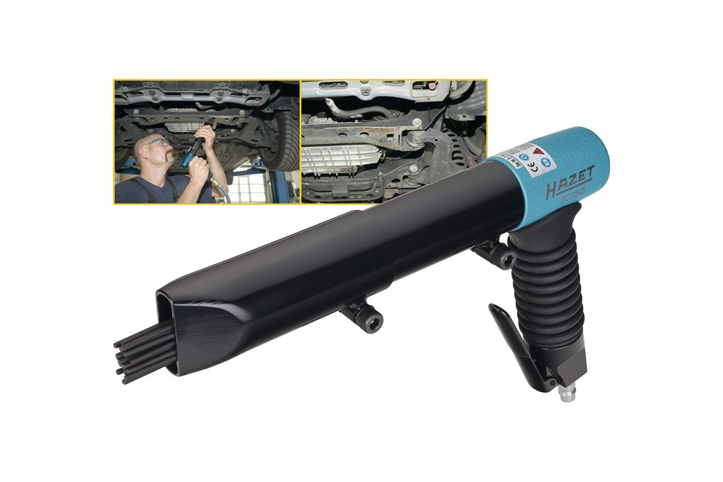 Druckluftnadelentroster 9035 5 3200min ¹ 19x3mm 47mm HAZET Druckluftnadelentroster 9035 5 3200min ¹ 19x3mm 47mm HAZET