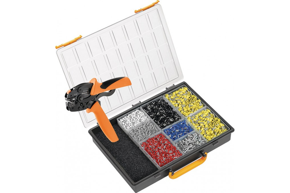 Aderendhülsensortiment 4501 tlg.0,5 6mm² Raaco Box WEIDMÜLLER