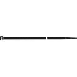 Kabelbinder L.100mm B.2,5mm PA 6.6 schwarz 100St. Btl.SAPISELCO Kabelbinder L.100mm B.2,5mm PA 6.6 schwarz 100St. Btl.SAPISELCO