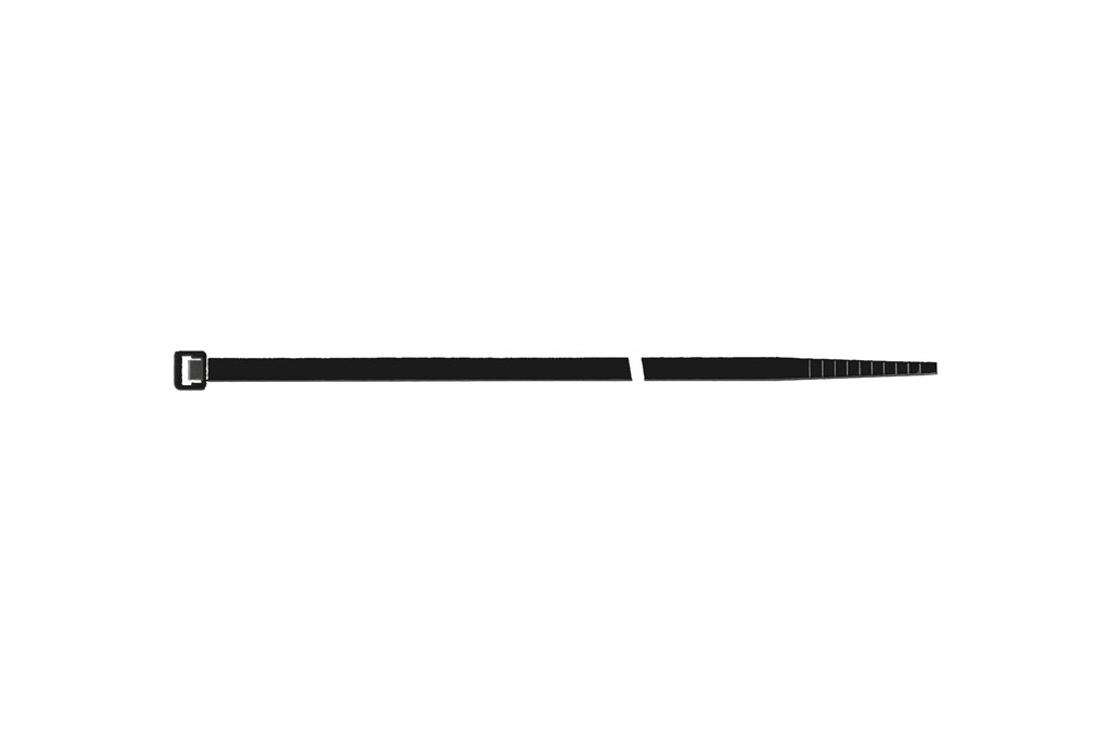Kabelbinder L.100mm B.2,5mm PA 6.6 schwarz 100St. Btl.SAPISELCO Kabelbinder L.100mm B.2,5mm PA 6.6 schwarz 100St. Btl.SAPISELCO