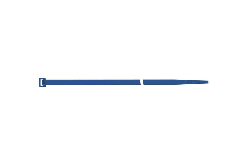 Kabelbinder L.280mm B.4,5mm PA 6.6 blau 100St. Btl.SAPISELCO