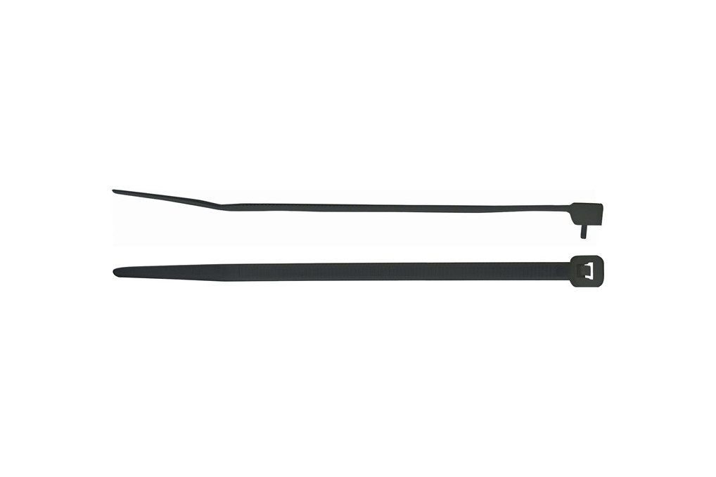 Kabelbinder L.200mm B.4,8mm PA 6.6 schwarz 100St. Btl. Kabelbinder L.200mm B.4,8mm PA 6.6 schwarz 100St. Btl.