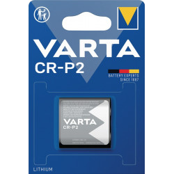 Batterie ULTRA Lithium 6 V CRP2 1450 mAh CR P2 6204 1 St. Bl.VARTA Batterie ULTRA Lithium 6 V CRP2 1450 mAh CR P2 6204 1 St. Bl.VARTA