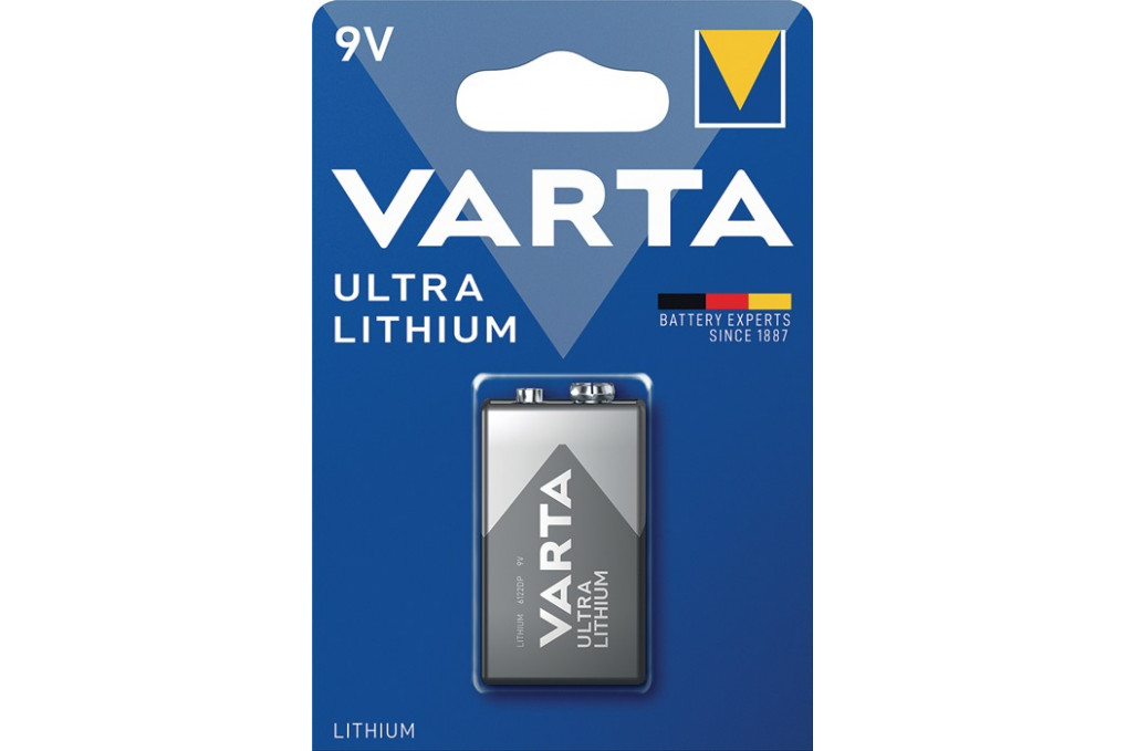 Batterie ULTRA Lithium 9 V 6LP3146 1150 mAh 6122 1 St. Bl.VARTA