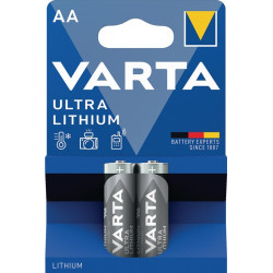 Batterie ULTRA Lithium 1,5 V AA Mignon 2900 mAh FR14505 6106 2 St. Bl.VARTA